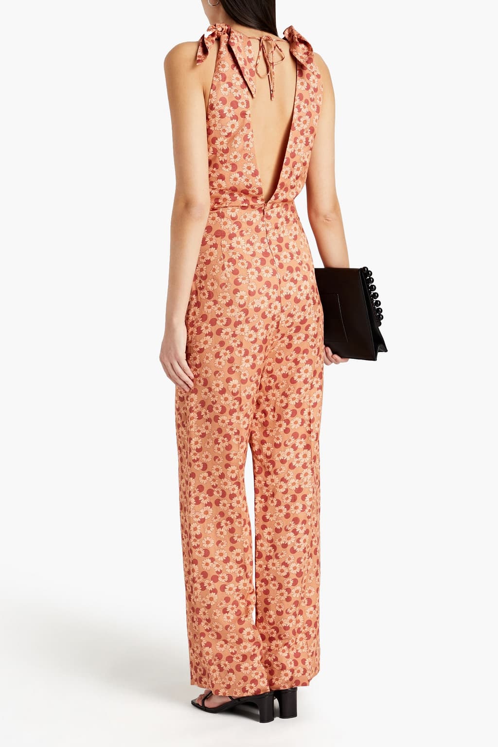 Floral Print Jumpsuit - Img 2